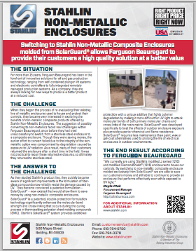 Stahlin Non-Metallic Enclosure's Oil and Gas Production Technology Case Study