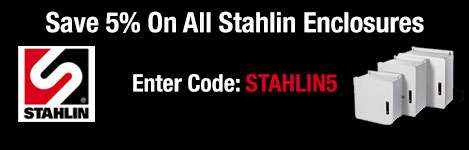 Save 5% On all Stahlin Non-Metallic Enclosures